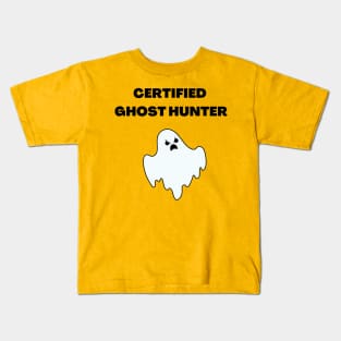 Certified Ghost Hunter Apparel Kids T-Shirt